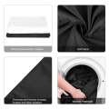 PULUZ 2m x 2m Photography Background Thickness Photo Studio Background Cloth Backdrop (Black)