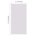 PULUZ Photography Background PVC Paper Kits for Studio Tent Box, Size: 156cm x 80cm(White)