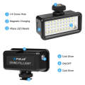 PULUZ 40 LEDs 40m Diving Waterproof Fill Light Camera Video Photo Studio Light (Black)