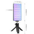 PULUZ LED Full Color RGB Beauty Fill Light Pocket Vlogging Photography Light