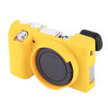 PULUZ Soft Silicone Protective Case for Sony ILCE-6000 / A6000(Yellow)
