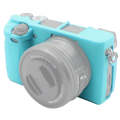 PULUZ Soft Silicone Protective Case for Sony ILCE-6300 / A6400(Blue)