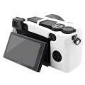 PULUZ Soft Silicone Protective Case for Sony ILCE-6300 / A6400(White)