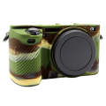 PULUZ Soft Silicone Protective Case for Sony ILCE-6500(Camouflage)