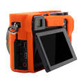 PULUZ Soft Silicone Protective Case for Sony ILCE-6500(Orange)