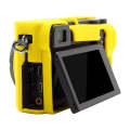 PULUZ Soft Silicone Protective Case for Sony ILCE-6500(Yellow)