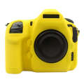 PULUZ Soft Silicone Protective Case for Nikon D850(Yellow)
