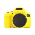 PULUZ Soft Silicone Protective Case for Canon EOS 850D(Yellow)