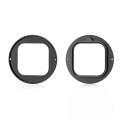 For Insta360 Ace Pro PULUZ 52mm UV Lens Filter Adapter Ring with Lens Cover (Black)