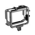 For Insta360 GO 3 PULUZ Camera Battery Case Aluminum Alloy Protective Frame (Black)