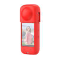 For Insta360 X4 PULUZ Full Body Dust-proof Silicone Protective Case (Red)