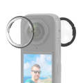For Insta360 X4 PULUZ Rotation PC Lens Guard  Protective Cover (Transparent)