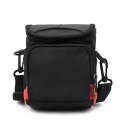 Universal Mini Digital Cloth Camera Bag with Strap, Size: 115 x 105 x 155mm(Black)