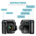 Battery Grip for Canon EOS 550D with Two Battery Holder