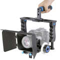 YELANGU YLG1103A-B Large Handle Video Camera Cage Stabilizer + Matte Box Kit for DSLR Camera / Vi...