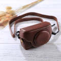 Retro Style PU Leather Camera Case Bag with Strap for Sony RX100 M3 / M4 / M5(Coffee)