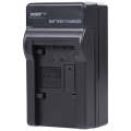Digital Camera Battery Car Charger for Panasonic VBK180T Lithium Battery(Black)