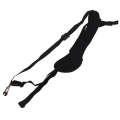 Safe & Fast Quick Rapid Camera Single Sling Strap with Strap Underarm Stabilizer(Black)