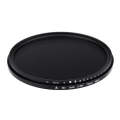 72mm ND Fader Neutral Density Adjustable Variable Filter ND 2 to ND 400 Filter(Black)