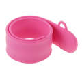 Silicone Bracelet USB Flash Disk with 4GB Memory(Pink)