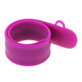 Silicone Bracelet USB Flash Disk with 8GB Memory(Purple)