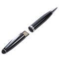 2 in 1 Pen Style USB Flash Disk, Black (2GB)