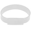 16GB Silicon Bracelets USB 2.0 Flash Disk(White)