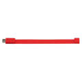 8GB Silicon Bracelets USB 2.0 Flash Disk(Red)