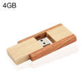 4 GB Wood Material USB Flash Disk