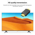 Gold Plated HDMI 19 Pin Male to HDMI 19 Pin Male Adapter, Support Full HD 1080P(Black)