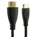 1.4 Version, Gold Plated Mini HDMI Male to HDMI Male Coiled Cable, Support 3D / Ethernet, Length:...