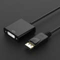 DisplayPort Male to DVI 24+5 Female Adapter, Cable Length: 12cm(Black)