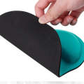 2 PCS Cloth Gel Wrist Rest Mouse Pad(Black)