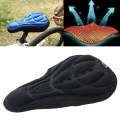 3D Silicone Lycra Nylon & Gel Pad Bicycle Seat Saddle Cover, Soft Cushion Fits for Kinds of Bikes...