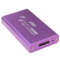 6gb/s mSATA Solid State Disk SSD to USB 3.0 Hard Disk Case(Purple)