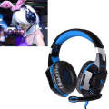 EACH G2000 Over-ear Stereo Bass Gaming Headset with Mic & LED Light for Computer, Cable Length: 2...