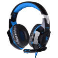 EACH G2000 Over-ear Stereo Bass Gaming Headset with Mic & LED Light for Computer, Cable Length: 2...