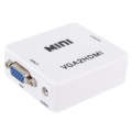 1080P Mini VGA to HDMI Audio Video Converter for HDTV, PC, Laptop and DVD