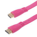 1.5m Gold Plated HDMI to HDMI 19Pin Flat Cable, 1.4 Version, Support Ethernet, 3D, 1080P, HD TV /...