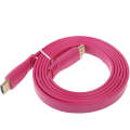 1.5m Gold Plated HDMI to HDMI 19Pin Flat Cable, 1.4 Version, Support Ethernet, 3D, 1080P, HD TV /...
