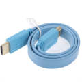 1.4 Version Gold Plated HDMI to HDMI 19Pin Flat Cable, Support Ethernet, 3D, 1080P, HD TV / Video...