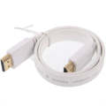 1.4 VersionGold Plated HDMI to HDMI 19Pin Flat Cable, Support Ethernet, 3D, 1080P, HD TV / Vid...