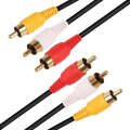 Normal Quality Audio Video Stereo RCA AV Cable, Length: 3m