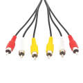 Good Quality Audio Video Stereo RCA AV Cable, Length: 3m