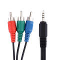 1.5m Jack 3.5mm RGB Component Video Cable