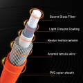 LC-LC Single-Core Multi Mode Fiber Optic Jumper,Length: 3m