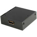 HD 1080P HDMI Mini VGA to HDMI Scaler Box Audio Video Digital Converter Adapter for PC / HDTV