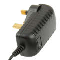 High Quality UK Plug AC 100-240V to DC 9V 2A Power Adapter, Tips: 5.5 x 2.1mm, Cable Length: 1m
