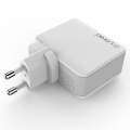 LDNIO A4403 4.4A 4 x USB Ports Smart Travel Charger, EU Plug