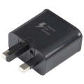 EP-TA20UWE Single USB Port Fast Charging Travel Adapter, UK Plug(Black)